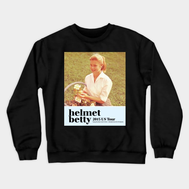 HELMET BETTY MERCH VTG Crewneck Sweatshirt by Creepy Tees